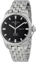 Certina DS First Gent Czarny/Stal Ø40.3 mm C014.407.11.051.00