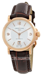 Certina DS Caimano Srebrny/Skóra Ø27 mm C017.207.36.037.00