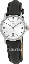 Certina DS Caimano Lady Srebrny/Skóra Ø27 mm C017.210.16.037.00