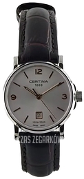 Certina DS Caimano Lady Srebrny/Skóra Ø27 mm C017.210.16.037.01