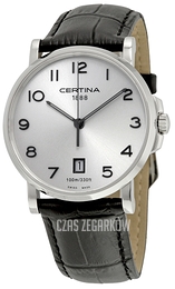 Certina DS Caimano Gent Srebrny/Skóra Ø38 mm C017.410.16.032.00