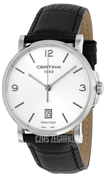 Certina DS Caimano Gent Srebrny/Skóra Ø38 mm C017.410.16.037.00