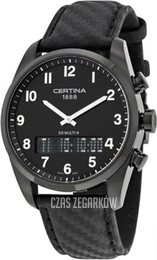 Certina DS Multi-8 Czarny/Skóra Ø42 mm C020.419.16.052.00