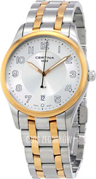 Certina DS 4 Srebrny/Stal Ø37 mm C022.410.22.030.00