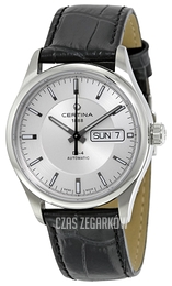 Certina DS 4 Srebrny/Skóra Ø38 mm C022.430.16.031.00