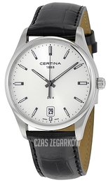 Certina DS 4 Srebrny/Skóra Ø40 mm C022.610.16.031.00