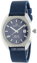 Certina DS 2 Niebieski/Tkanina Ø40 mm C024.407.18.041.00