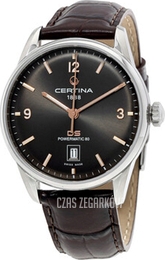 Certina Automatik DS Szary/Skóra Ø40 mm C026.407.16.087.01