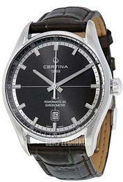 Certina DS 1 Szary/Skóra Ø40 mm C029.408.16.081.00