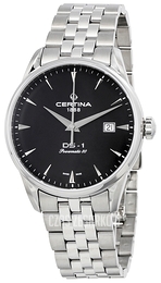 Certina DS 1 Czarny/Stal Ø40 mm C029.807.11.051.00