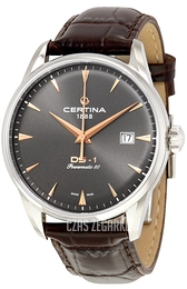 Certina DS 1 Szary/Skóra Ø40 mm C029.807.16.081.01