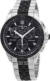 Certina DS First Czarny/Czeramiczna Ø38 mm C030.217.11.057.00