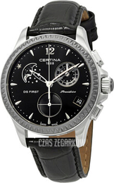 Certina DS First Lady Czarny/Skóra Ø38 mm C030.250.16.056.00