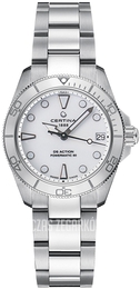 Certina DS Action Srebrny/Stal Ø34.5 mm C032.007.11.011.00