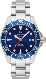 Certina DS Action Niebieski/Stal Ø43 mm C032.407.11.041.00