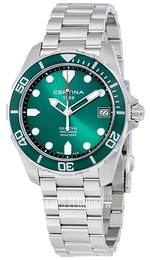 Certina DS Action Zielony/Stal Ø41 mm C032.410.11.091.00