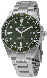 Certina DS Action Zielony/Stal Ø43 mm C032.607.11.091.00