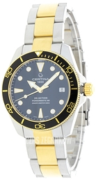 Certina DS Action Czarny/Pozlacana Ø38 mm C032.807.22.051.00