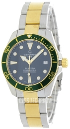 Certina DS Action Czarny/Pozlacana Ø38 mm C032.807.22.051.01