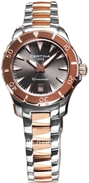 Certina DS Action Szary/Stal w kolorze różowego złota Ø29 mm C032.951.22.081.00