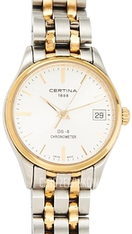 Certina Ds 8 Srebrny/Stal w odcieniu złota Ø30 mm C033.251.55.031.00