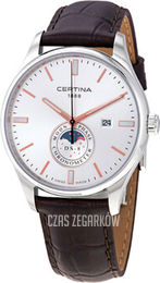 Certina Ds 8 Srebrny/Skóra Ø41 mm C033.457.16.031.00