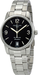 Certina Ds Podium Czarny/Stal Ø33 mm C034.210.11.057.00