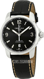 Certina DS Podium Czarny/Skóra Ø38 mm C034.407.16.057.00