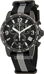 Certina Ds Podium Czarny/Tkanina Ø41 mm C034.417.38.057.00