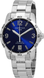 Certina Ds Podium Niebieski/Stal Ø40 mm C034.451.11.047.00