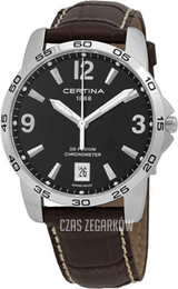 Certina Ds Podium Czarny/Skóra Ø40 mm C034.451.16.057.00