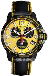 Certina DS Caimano Czarny/Skóra Ø29 mm C034.453.36.367.00