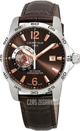 Certina Ds Podium Brązowy/Skóra Ø41 mm C034.455.16.087.01