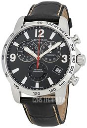 Certina Ds Podium Czarny/Skóra Ø42 mm C034.654.16.057.00