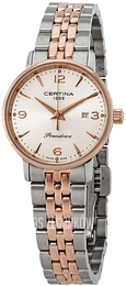 Certina Ds Caimano Srebrny/Stal w kolorze różowego złota Ø39 mm C035.410.22.037.01