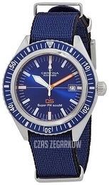 Certina DS Podium Czarny/Skóra Ø42 mm C037.407.18.040.10