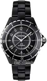 Chanel J12 Czarny/Czeramiczna Ø42 mm H3131