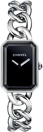 Chanel Premiere Czarny/Stal 20x28 mm H3250