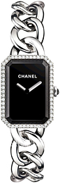 Chanel Premiere Czarny/Stal 20x28 mm H3254