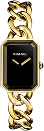 Chanel Premiere Czarny/18 karatowe żółte złoto 20x28 mm H3257