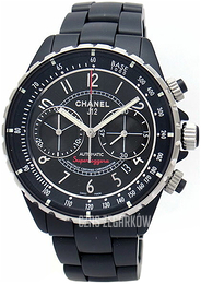 Chanel J12 Czarny/Czeramiczna Ø41 mm H3409