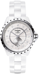 Chanel J12 Biały/Czeramiczna Ø36.5 mm H4345