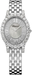 Chopard Diamond Hour Srebrny/18 karatowe białe złoto Ø29.4 mm 109422-1101