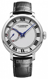 Chopard L.U.C 1963 Biały/Skóra Ø44 mm 161963-9001