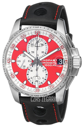 Chopard Mille Miglia Czerwony/Skóra Ø44 mm 168459-3036