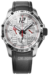 Chopard Mille Miglia Srebrny/Guma Ø45 mm 168535-3002