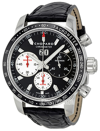 Chopard Mille Miglia Czarny/Skóra Ø42 mm 168543-3001