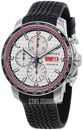 Chopard Mille Miglia Srebrny/Guma Ø44 mm 168571-3002