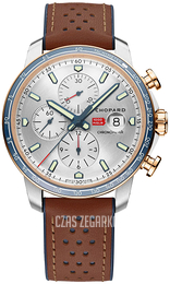 Chopard Mille Miglia Srebrny/Guma Ø44 mm 168571-6004