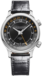 Chopard L.U.C Czarny/Skóra Ø42 mm 168579-3001